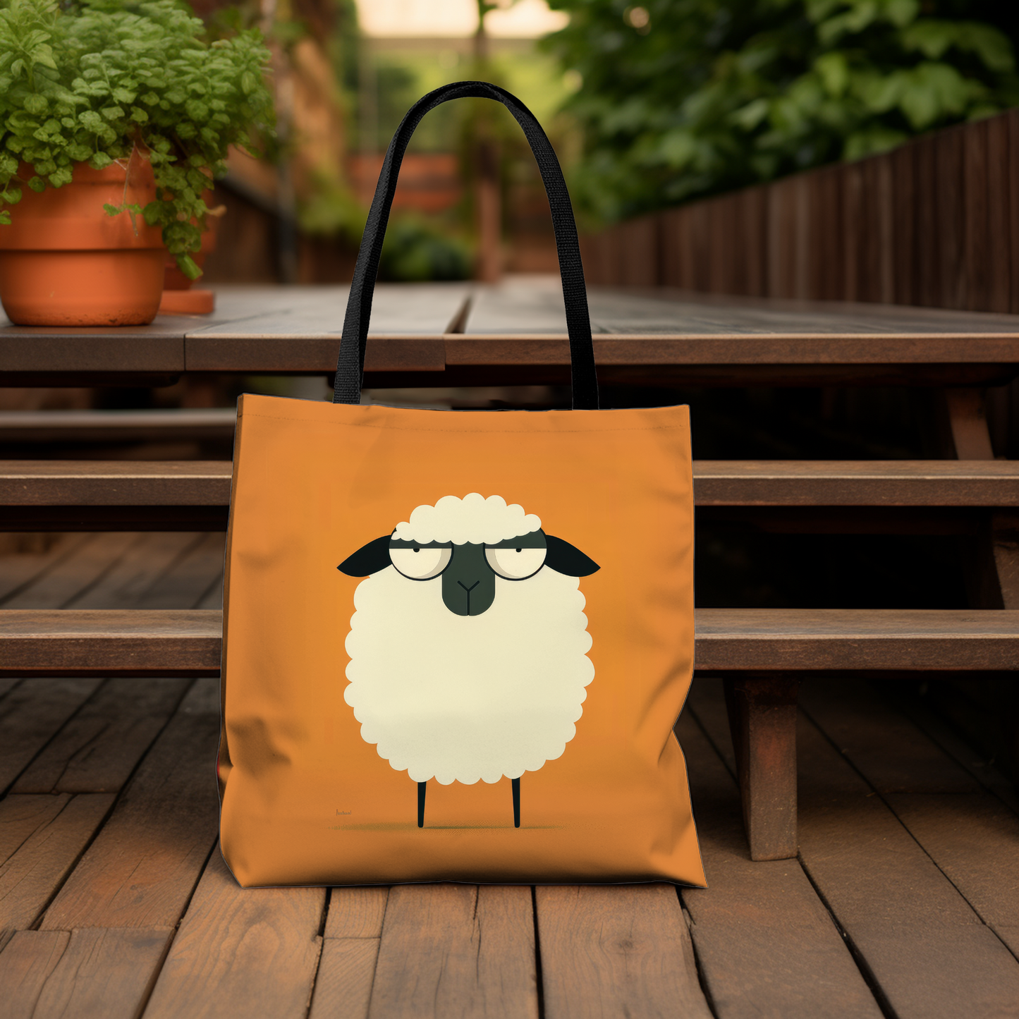 Grumpy Sheep - Tote Bag