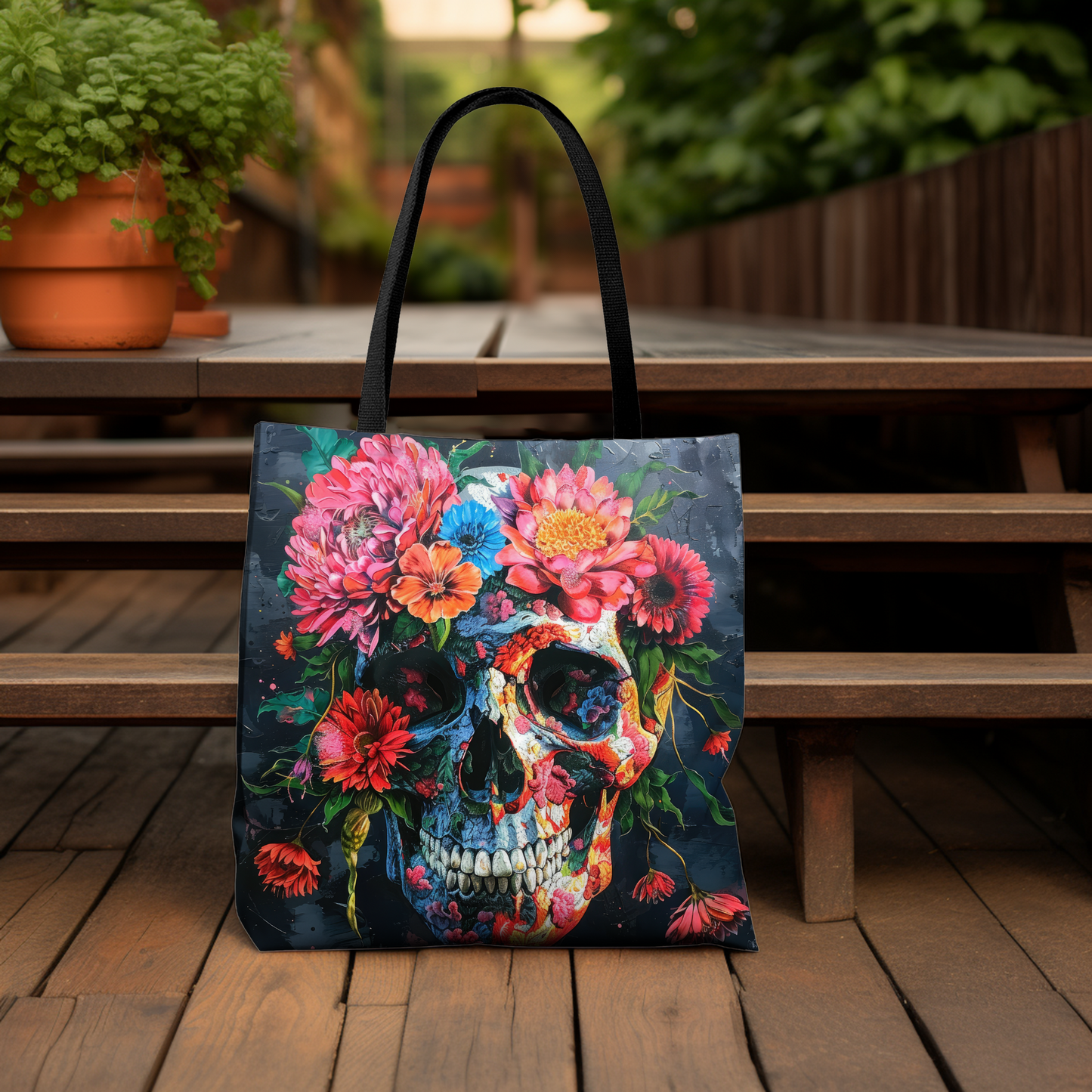 Skull Garden - Tote Bag