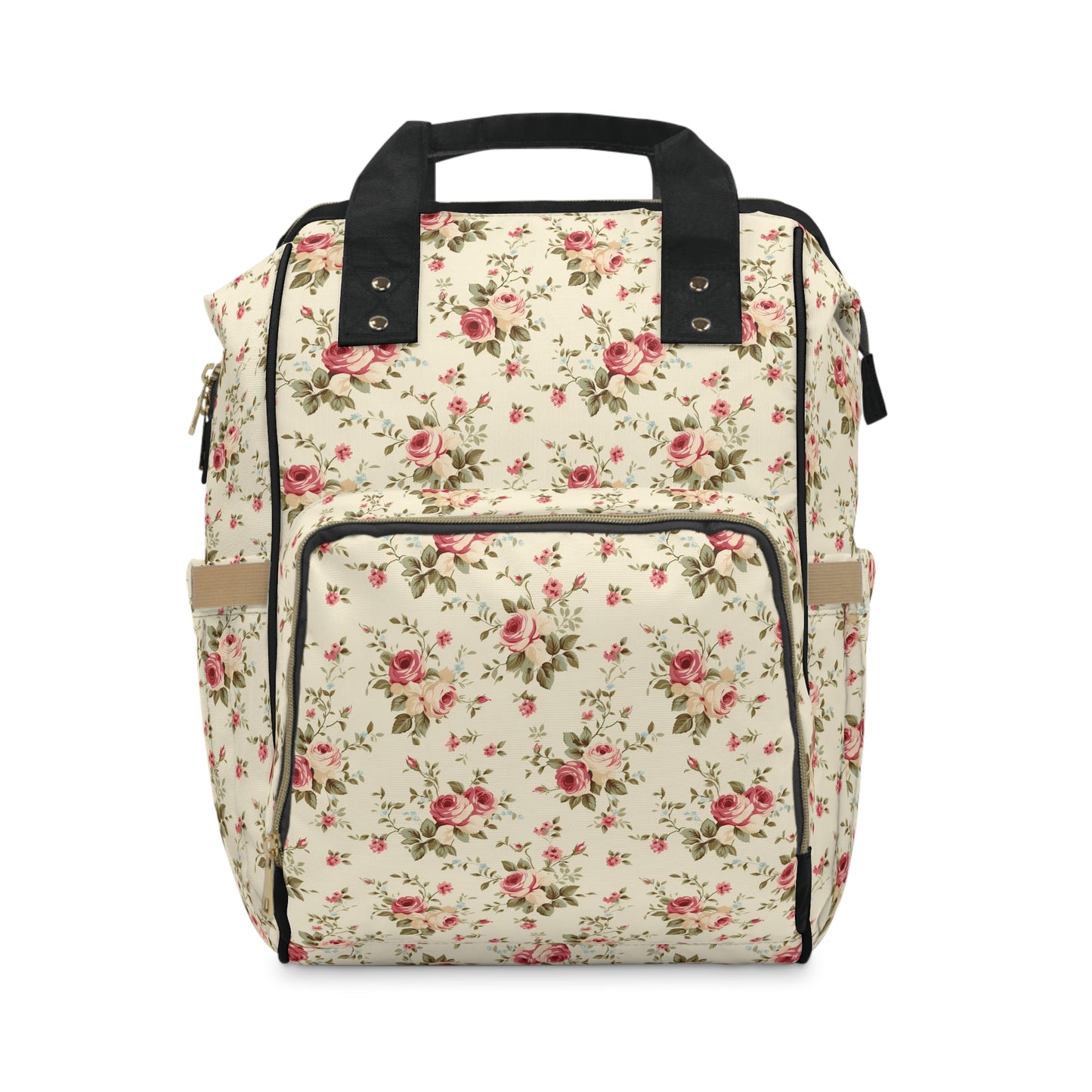 Retro Rose Multifunctional Backpack