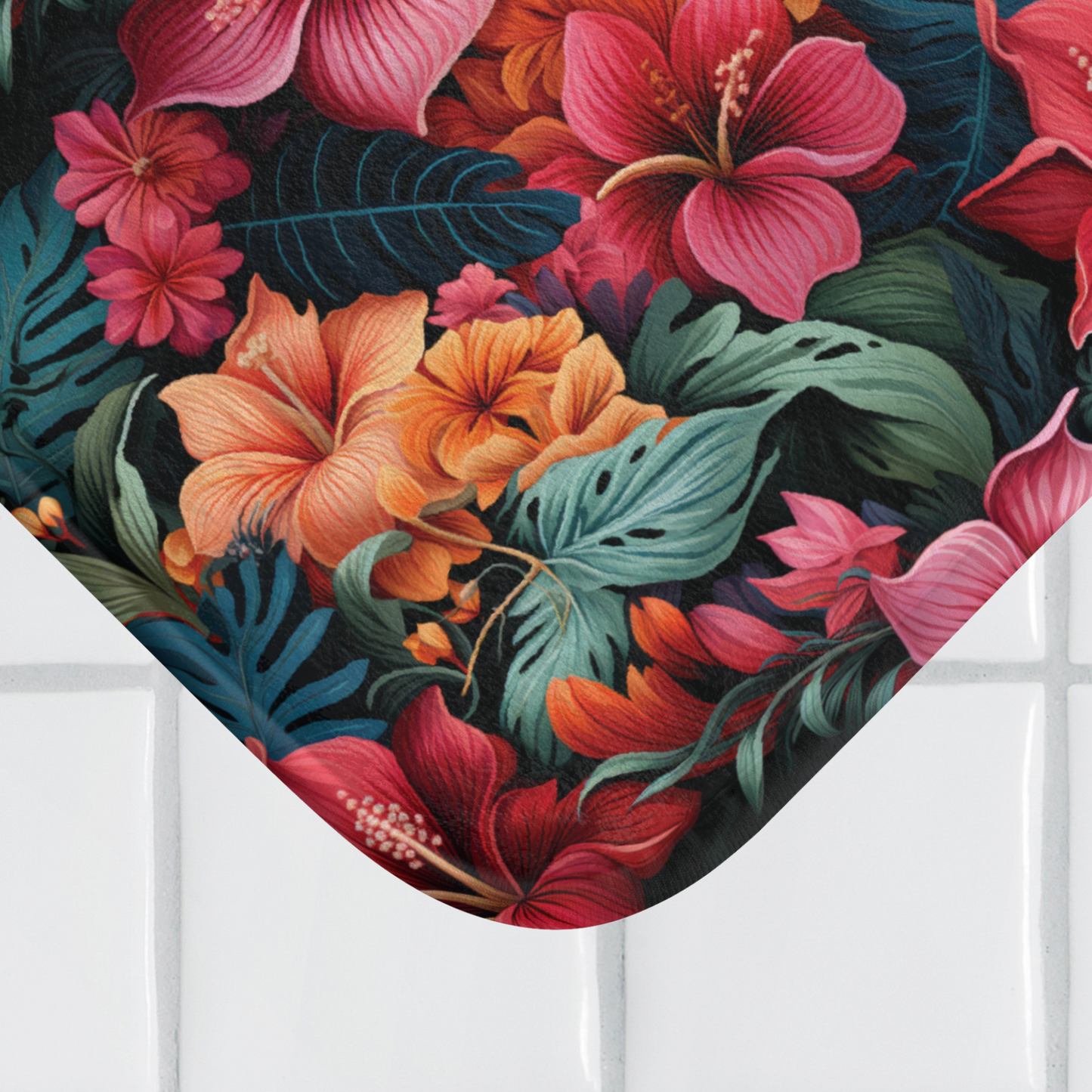 Exotic Flowers Bath Mat