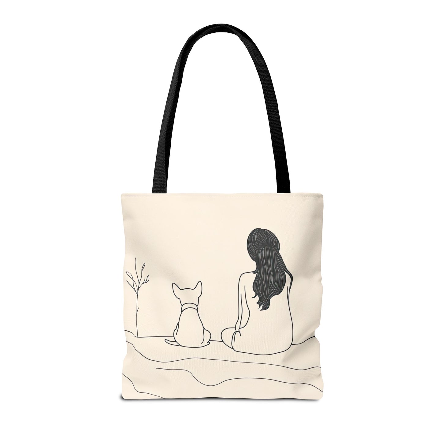 Quiet Moments - French Bulldog Tote Bag