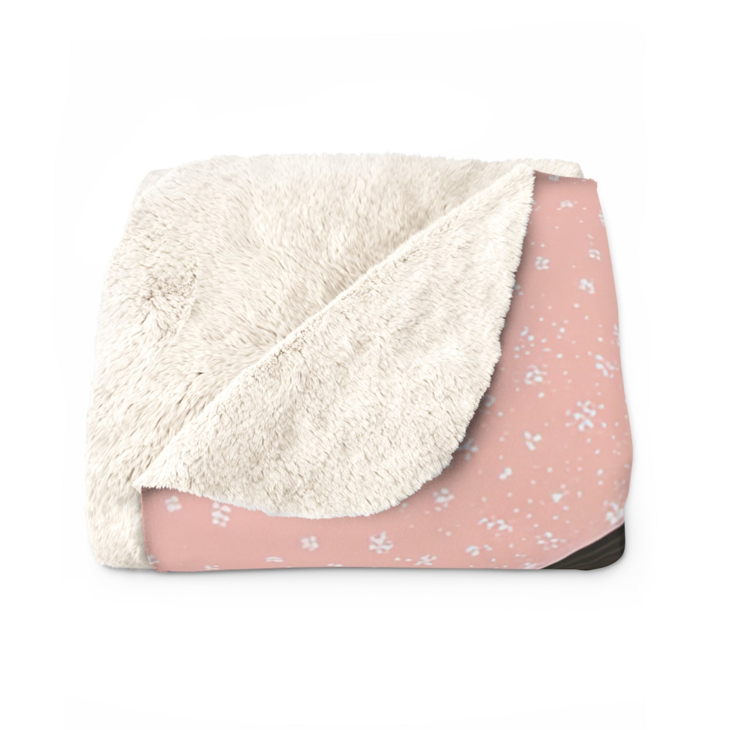 Serene Snuggles - Frenchie Sherpa Fleece Blanket