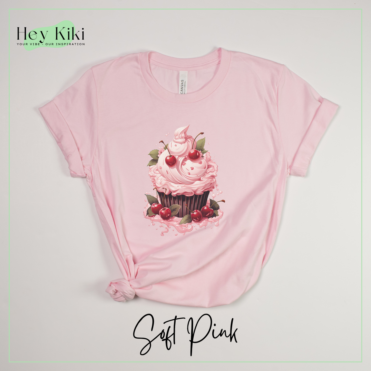 Sweet Surprise: Cherry Cupcake Tee