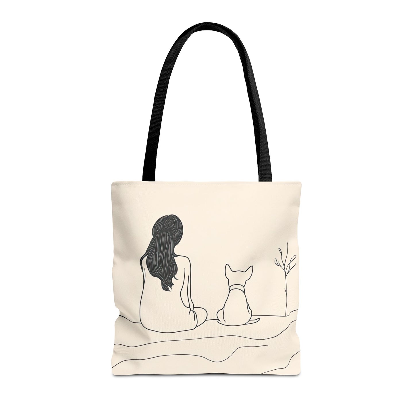 Quiet Moments - French Bulldog Tote Bag