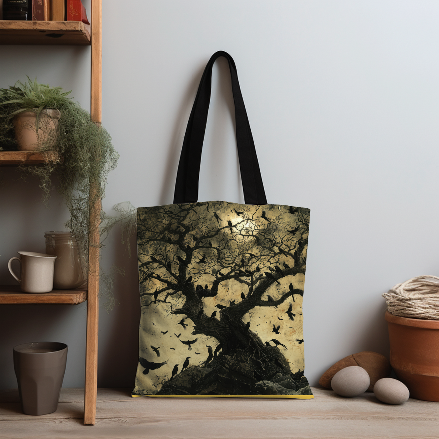 Moonlit Ravens - Tote Bag