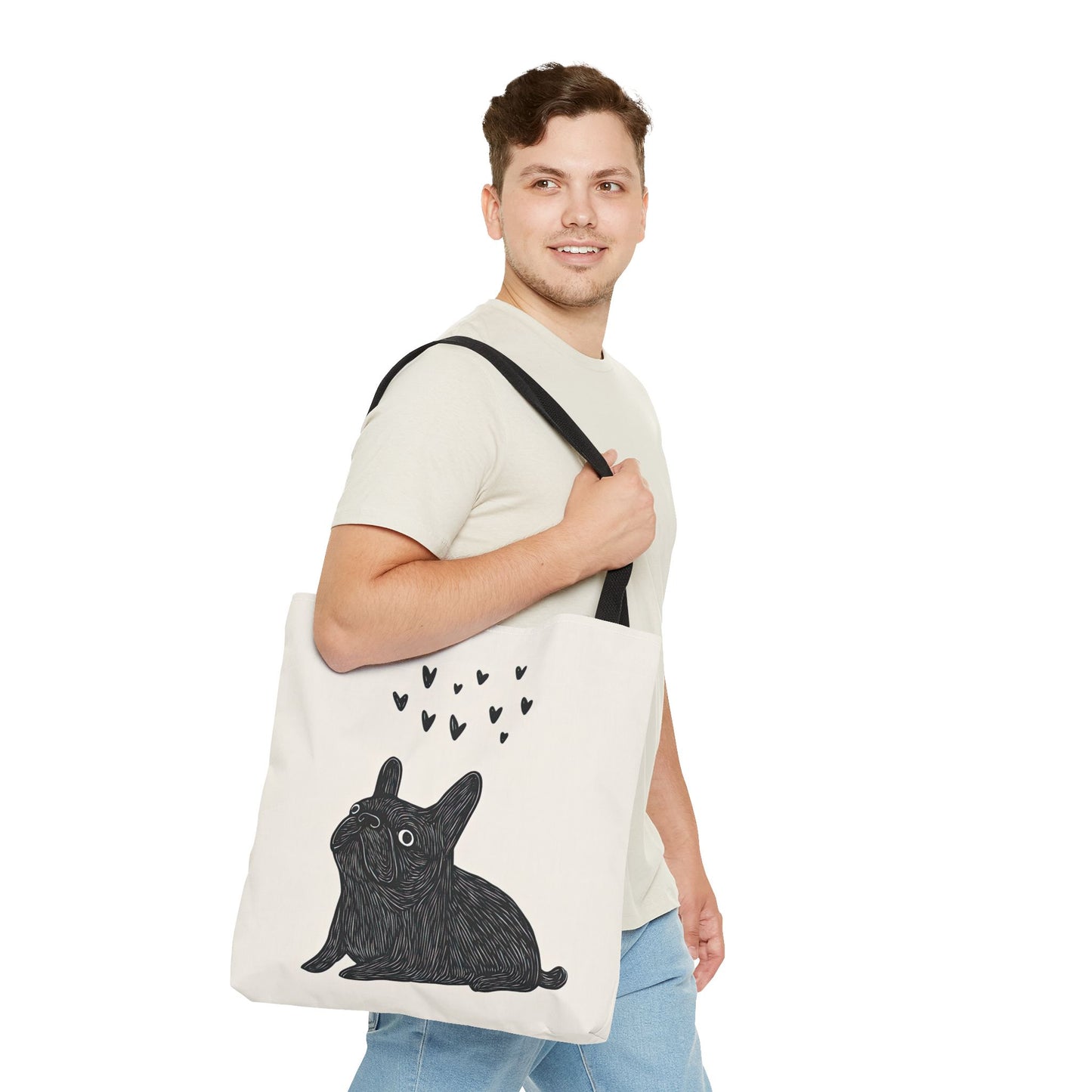 Frenchie Love - French Bulldog Tote Bag