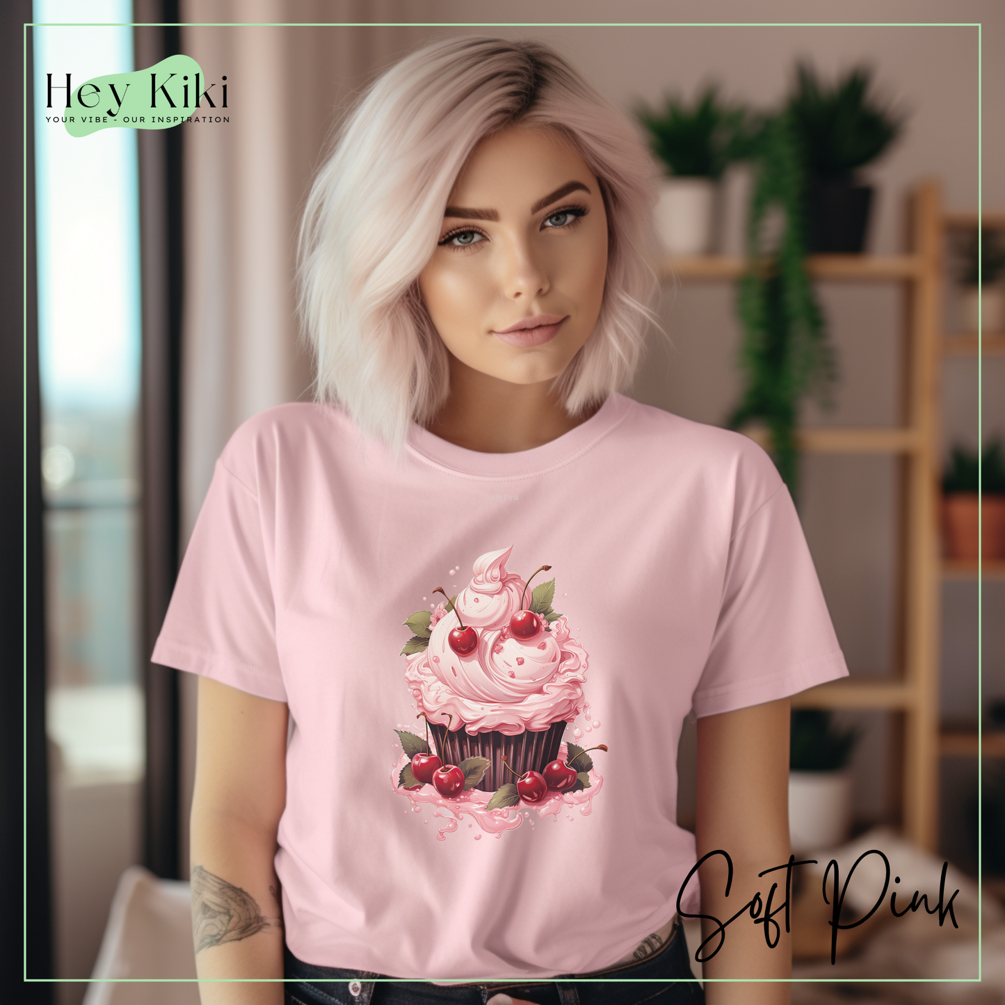 Sweet Surprise: Cherry Cupcake Tee