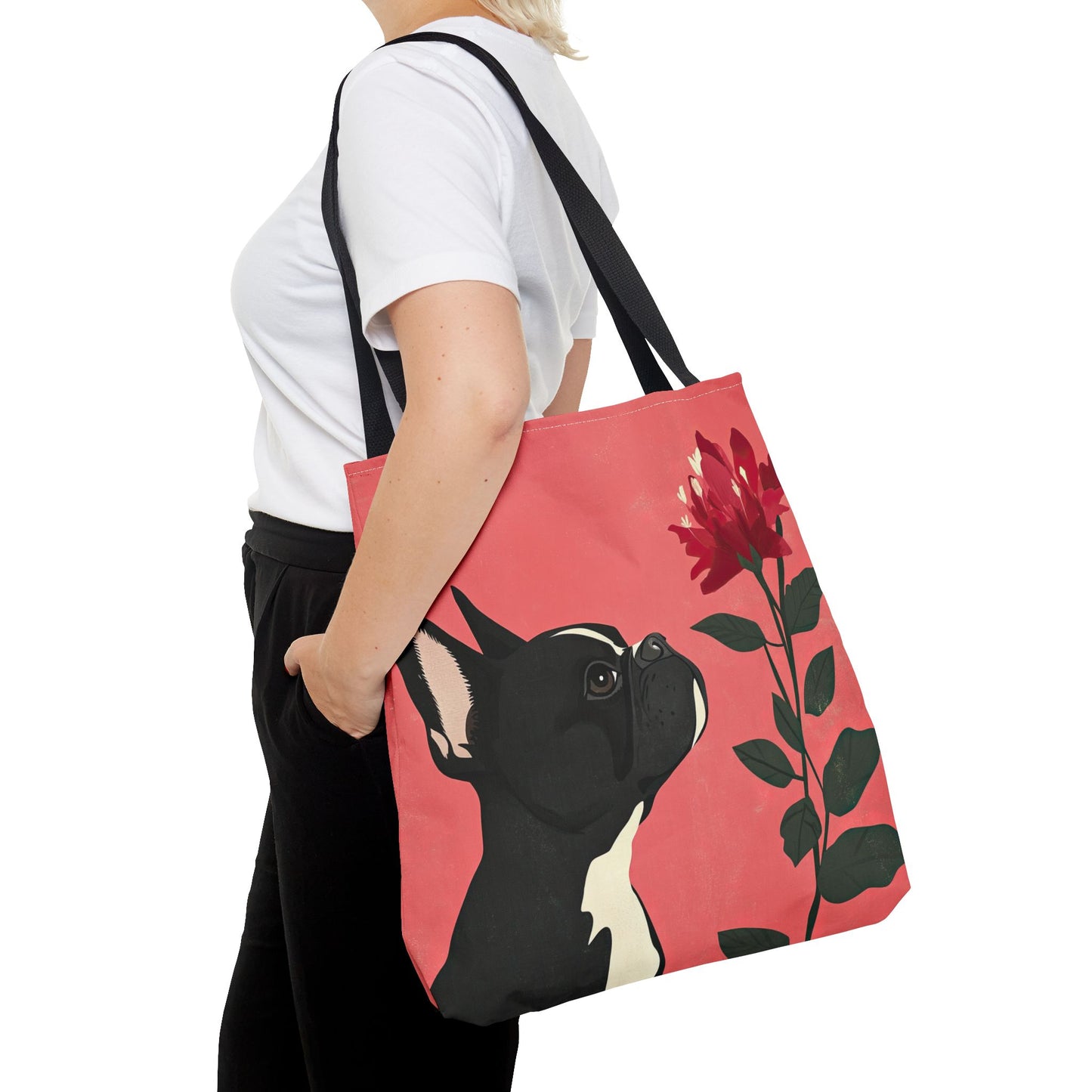 Frenchie Bloom - French Bulldog Tote Bag