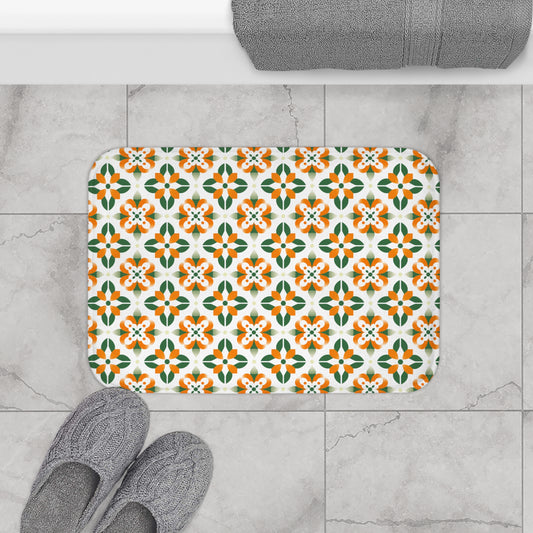 Minimalistic Retro Scandinavian Bath Mat