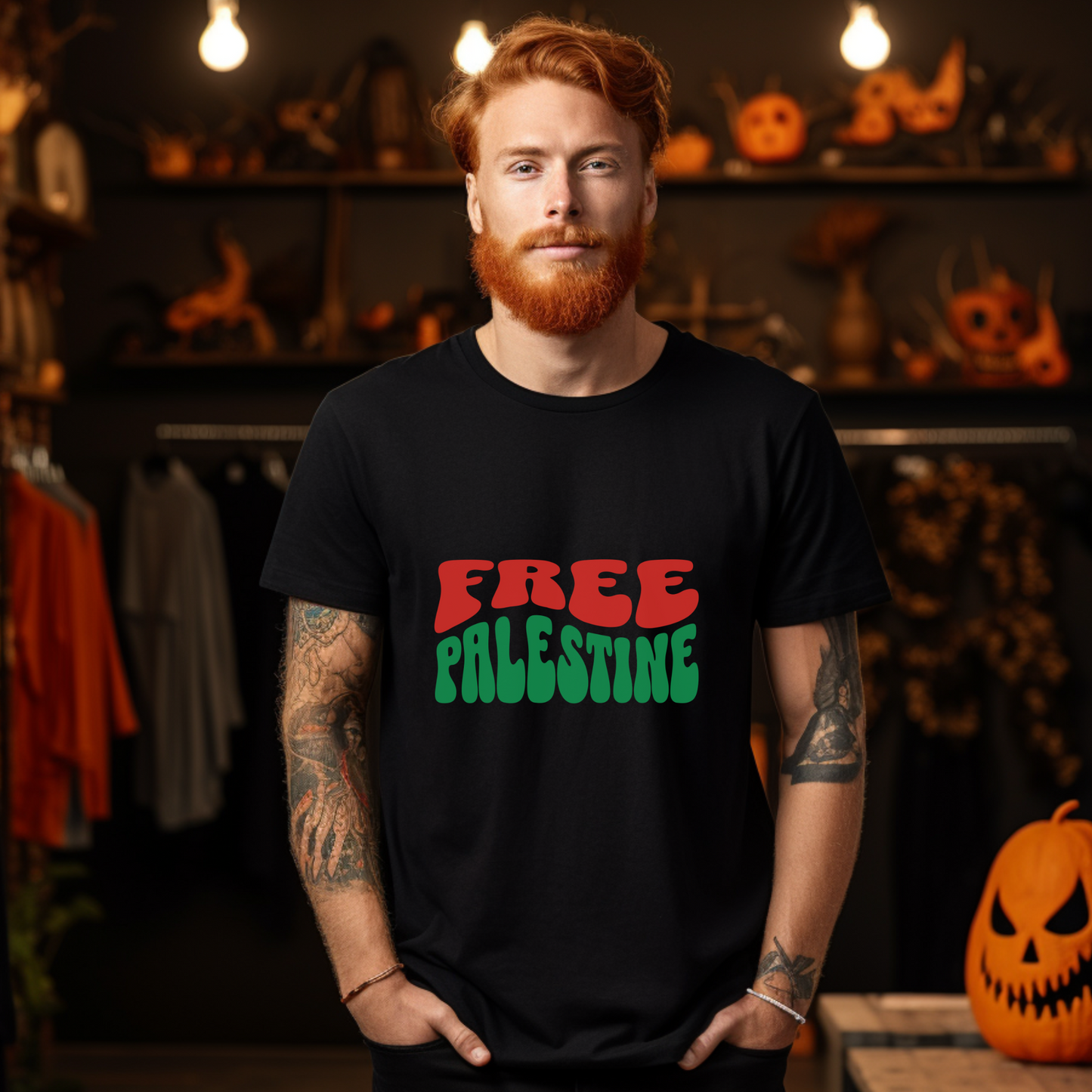 Free Palestine T-shirt - Pro Palestine Collection