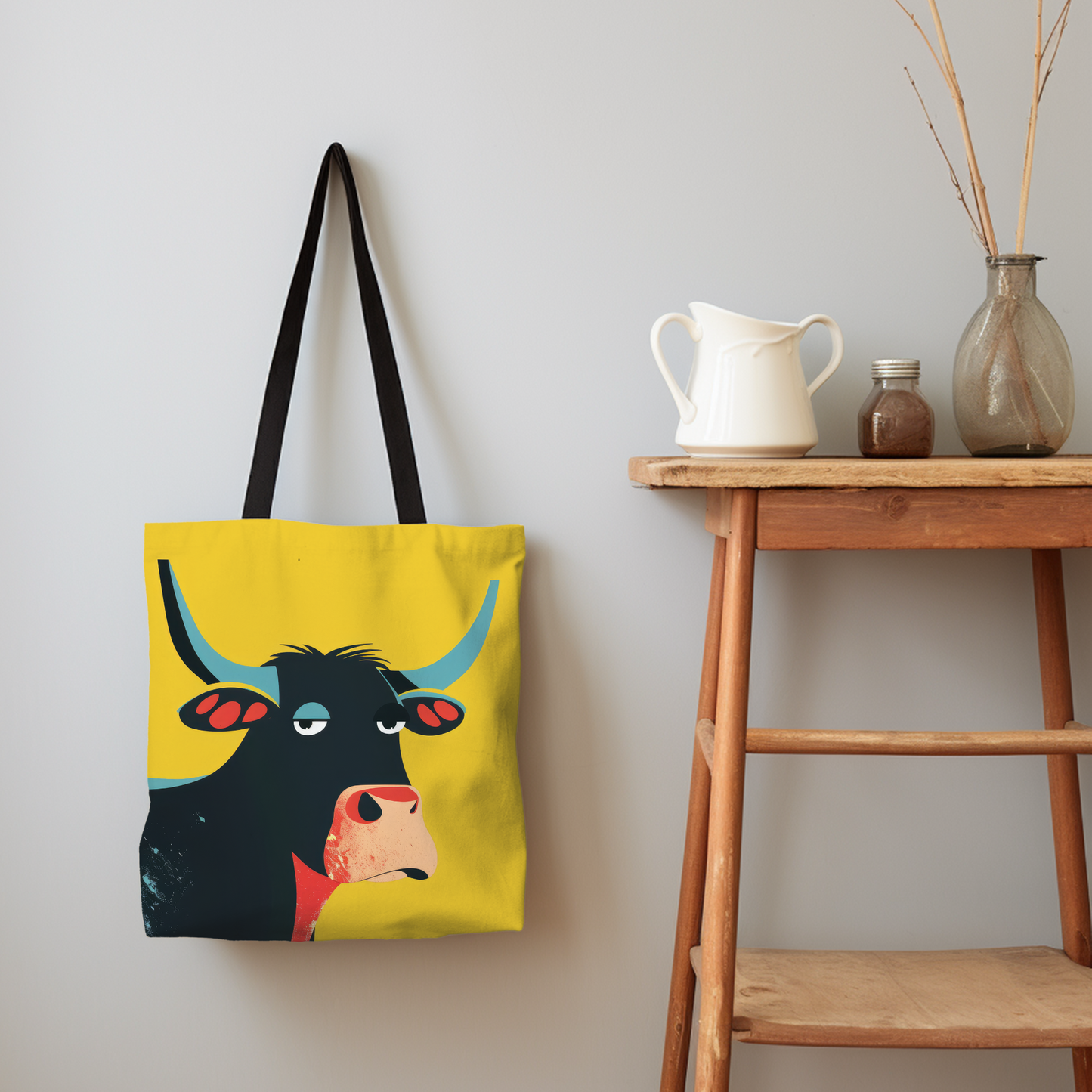 Moody Cow - Tote Bag