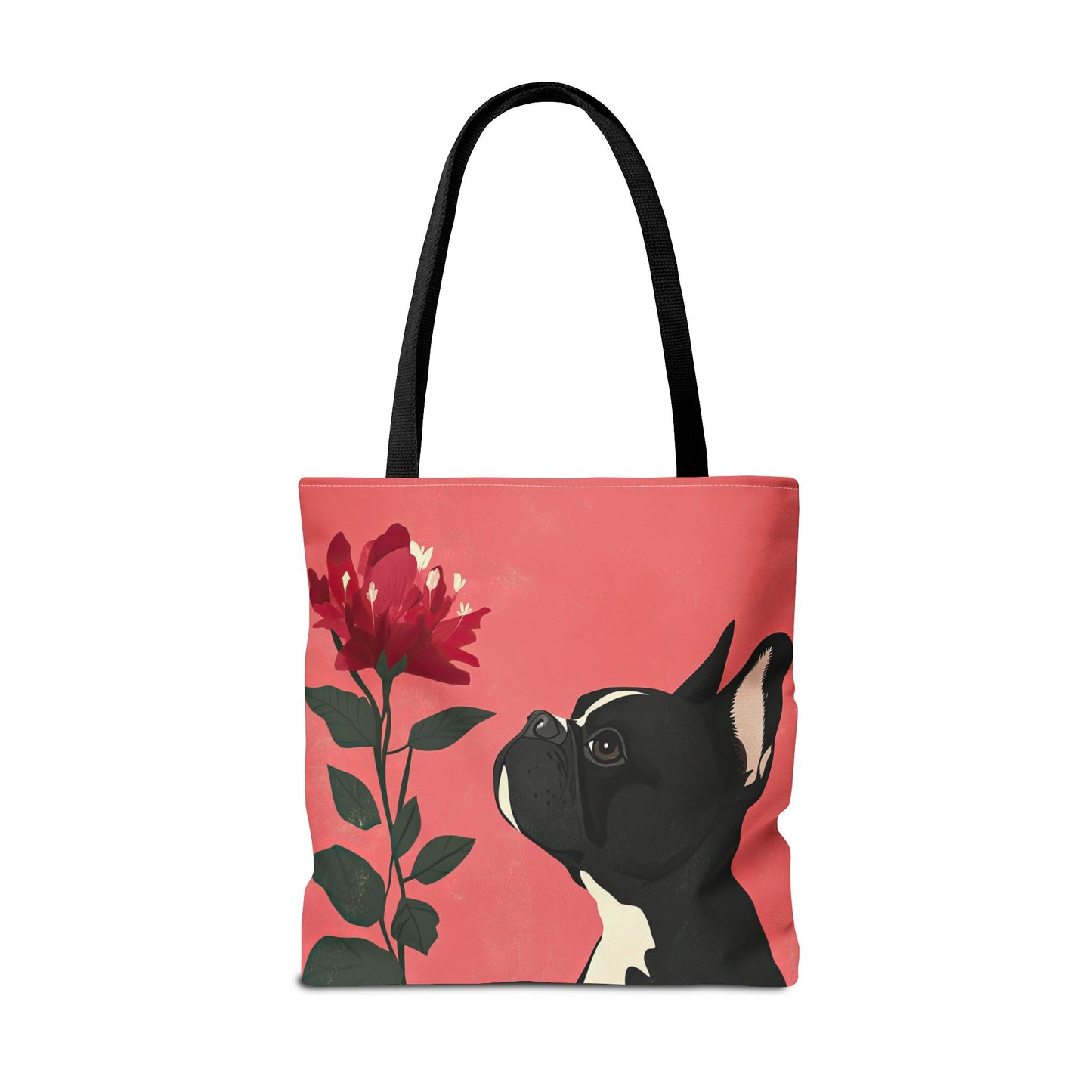 Frenchie Bloom - French Bulldog Tote Bag