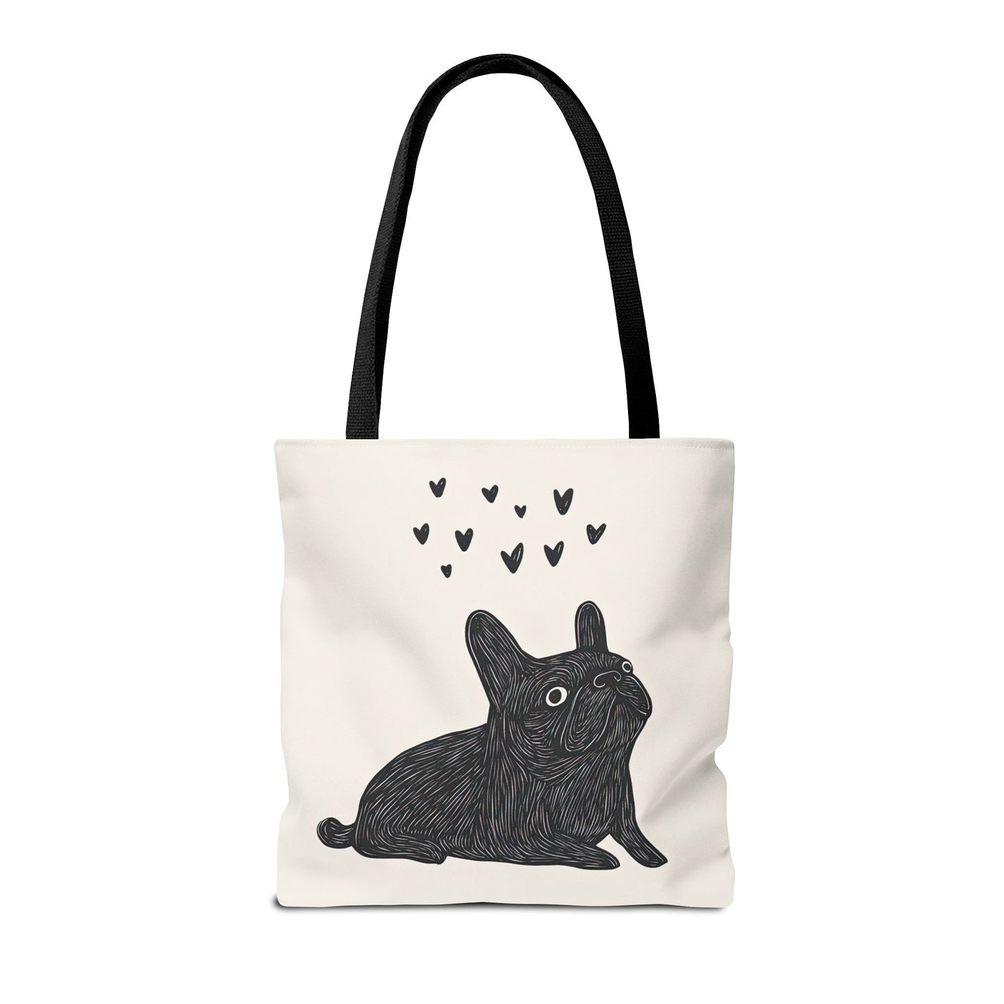 Frenchie Love - French Bulldog Tote Bag