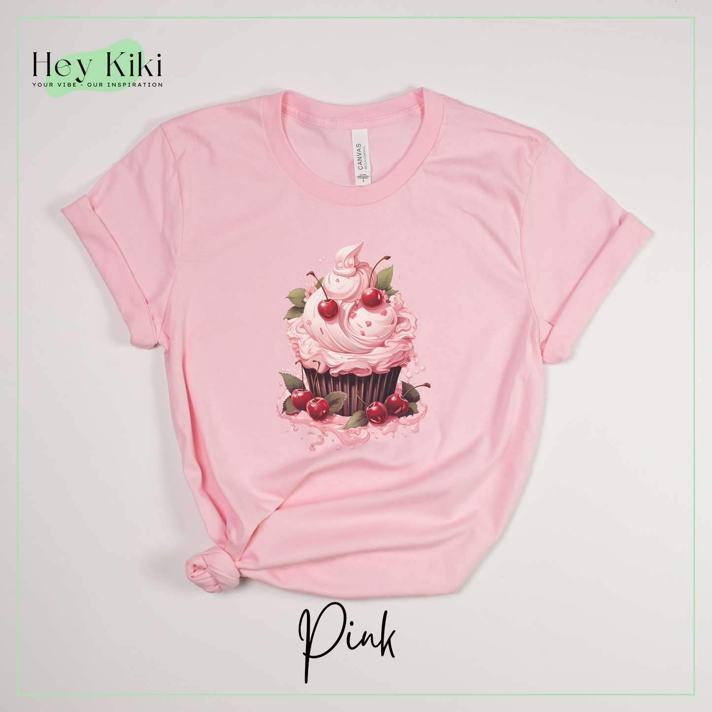 Sweet Surprise: Cherry Cupcake Tee