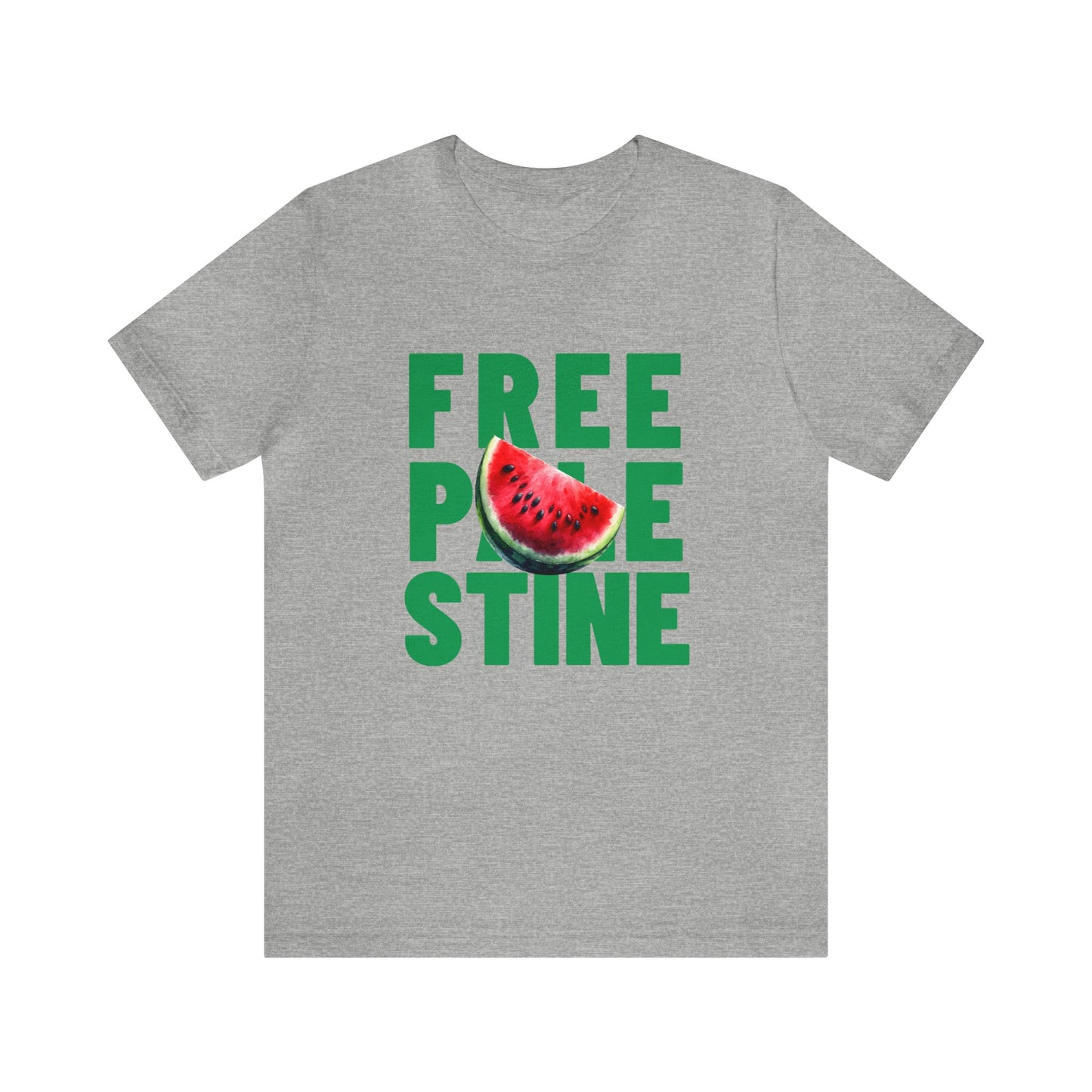 Free Palestine Water Melon T-shirt - Pro Palestine Collection