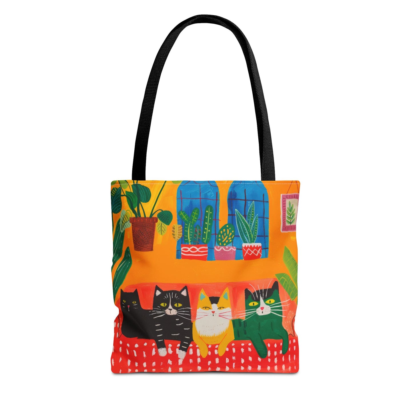 Cozy Cats Tote Bag (AOP)