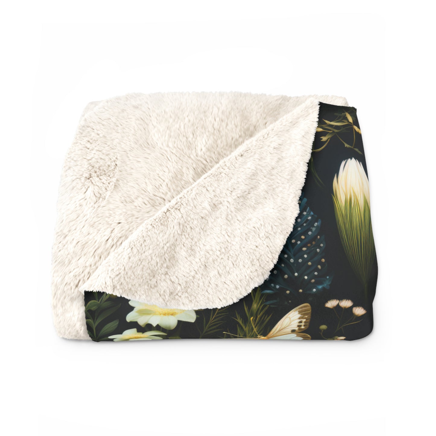 Beautiful Night - Sherpa Fleece Blanket