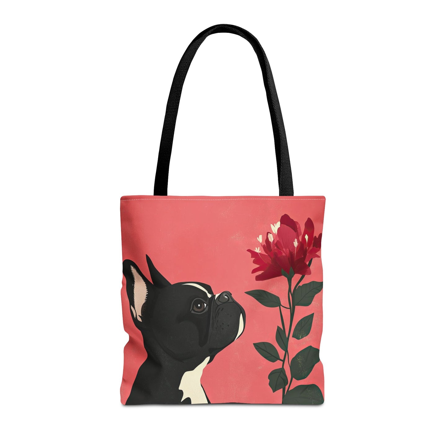 Frenchie Bloom - French Bulldog Tote Bag