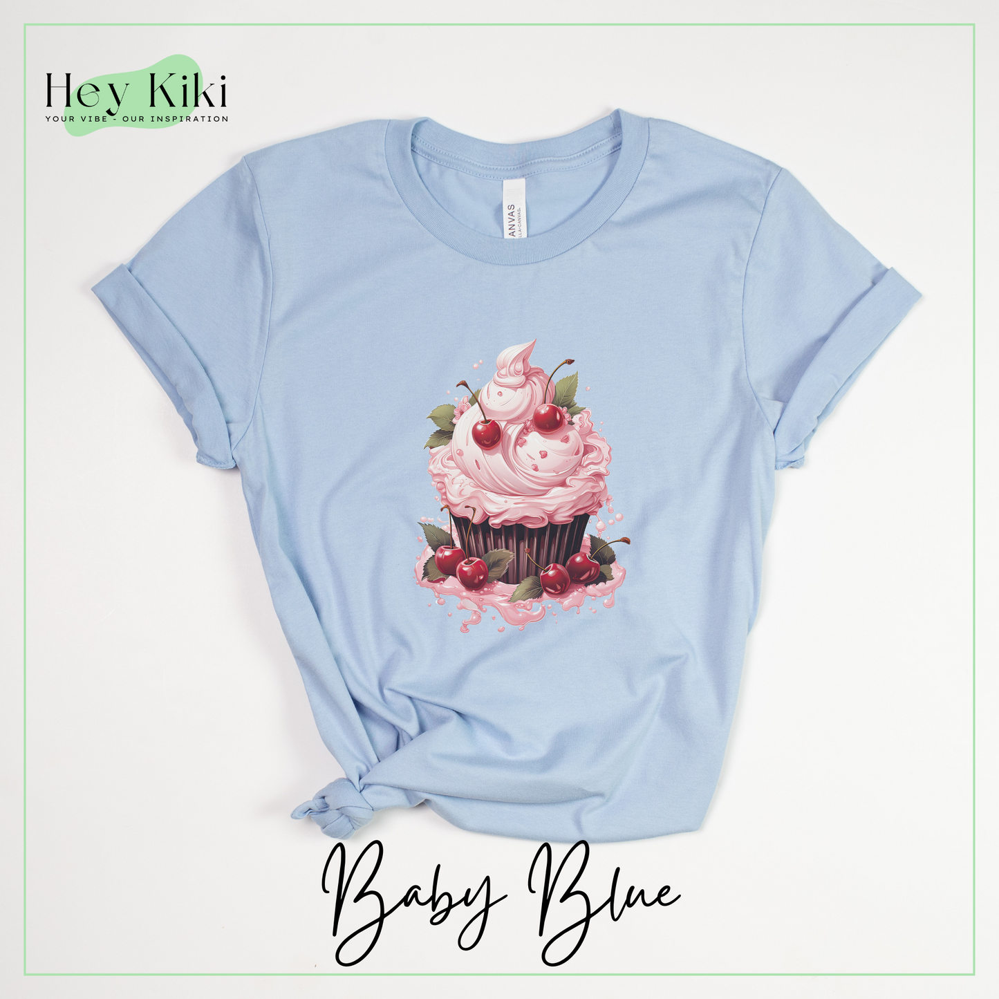 Sweet Surprise: Cherry Cupcake Tee