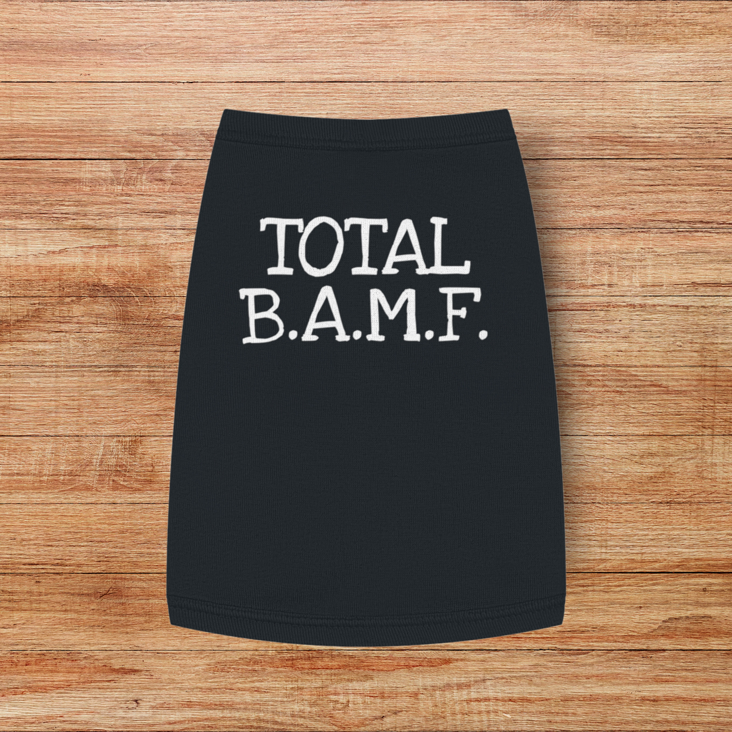 Total BAMF - Pet Tank Top [black]