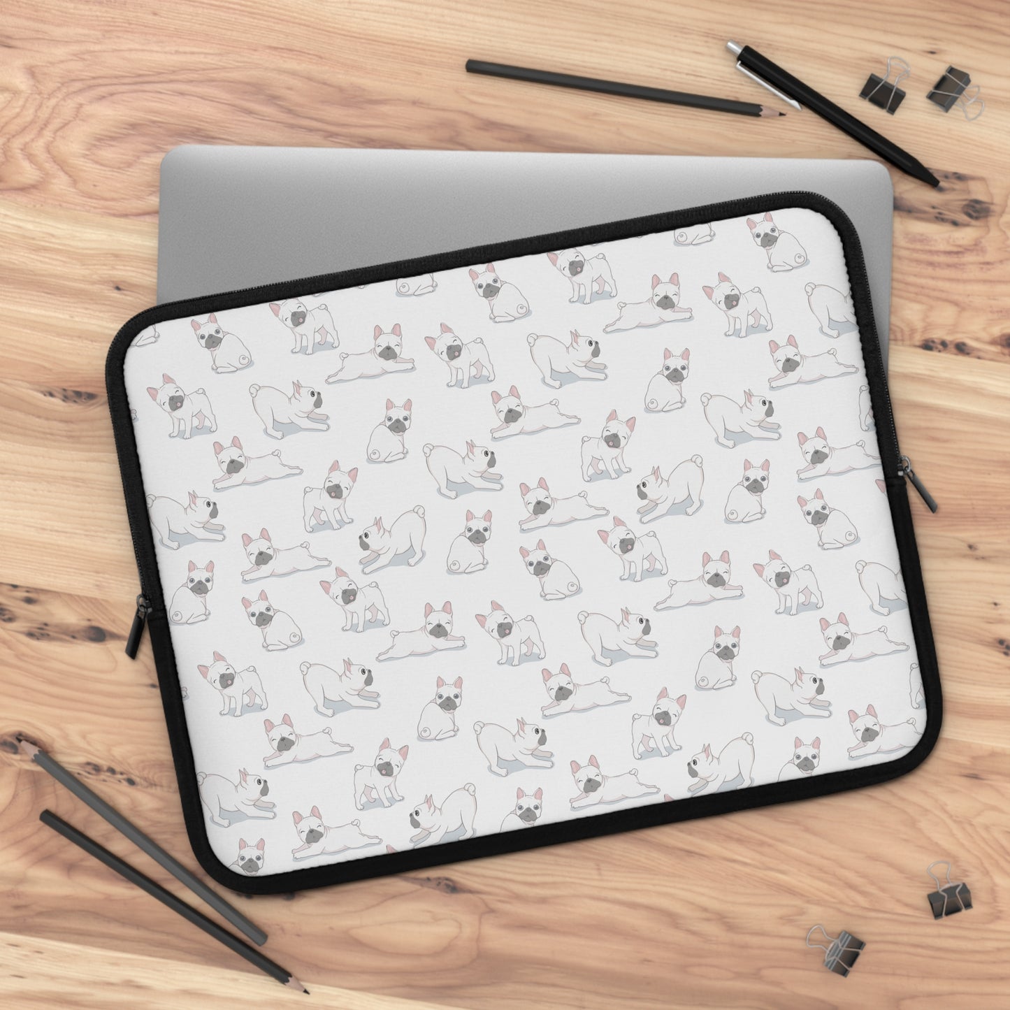 Frenchie Frolic - Laptop Sleeve