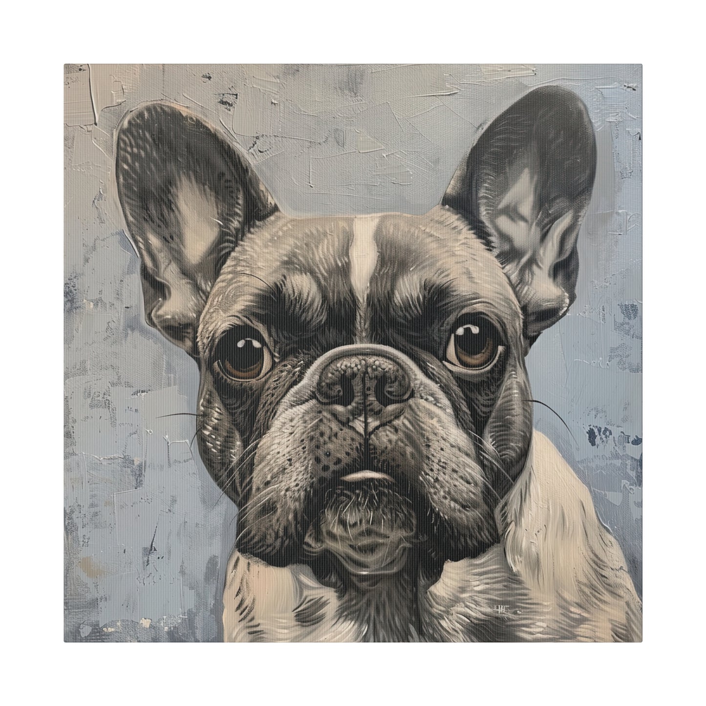 Frenchie - Matte Canvas