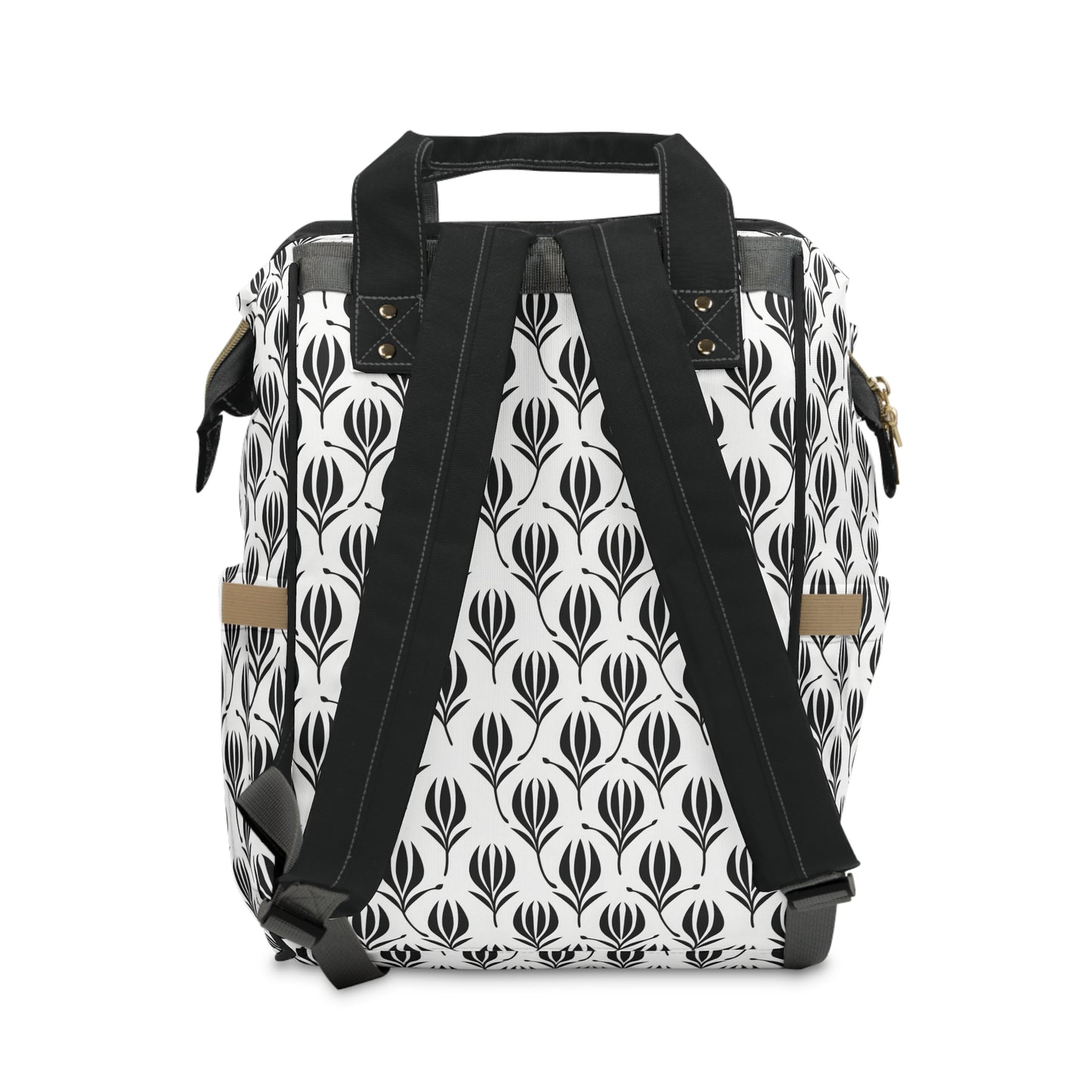 Multifunctional Monochrome Tulip Backpack for Every Adventure