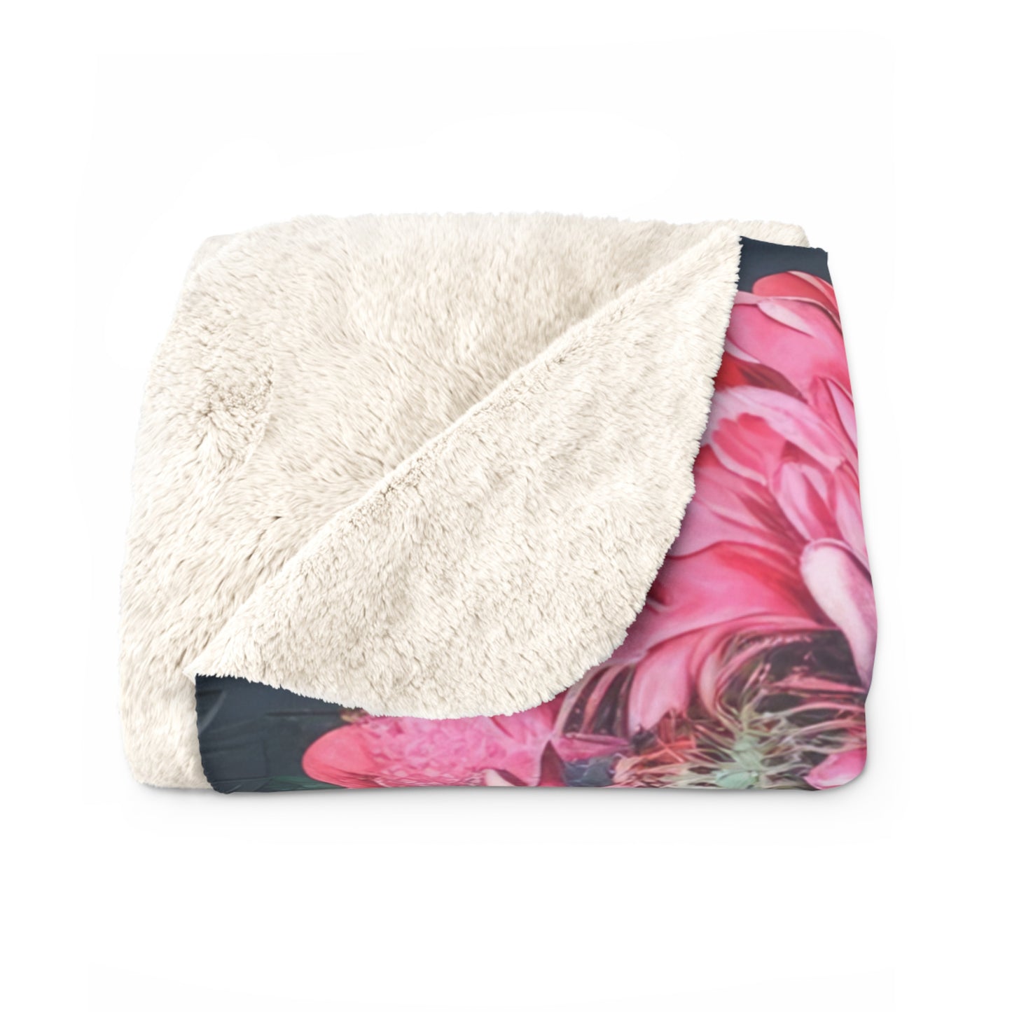 Skull Garden - Sherpa Fleece Blanket