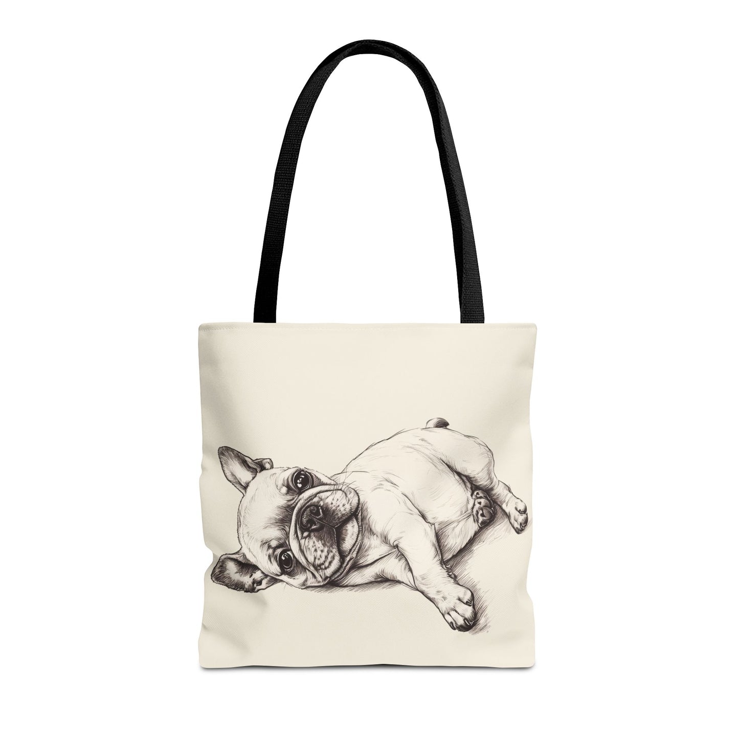 Snuggles and Snoozes - French Bulldog Tote Bag