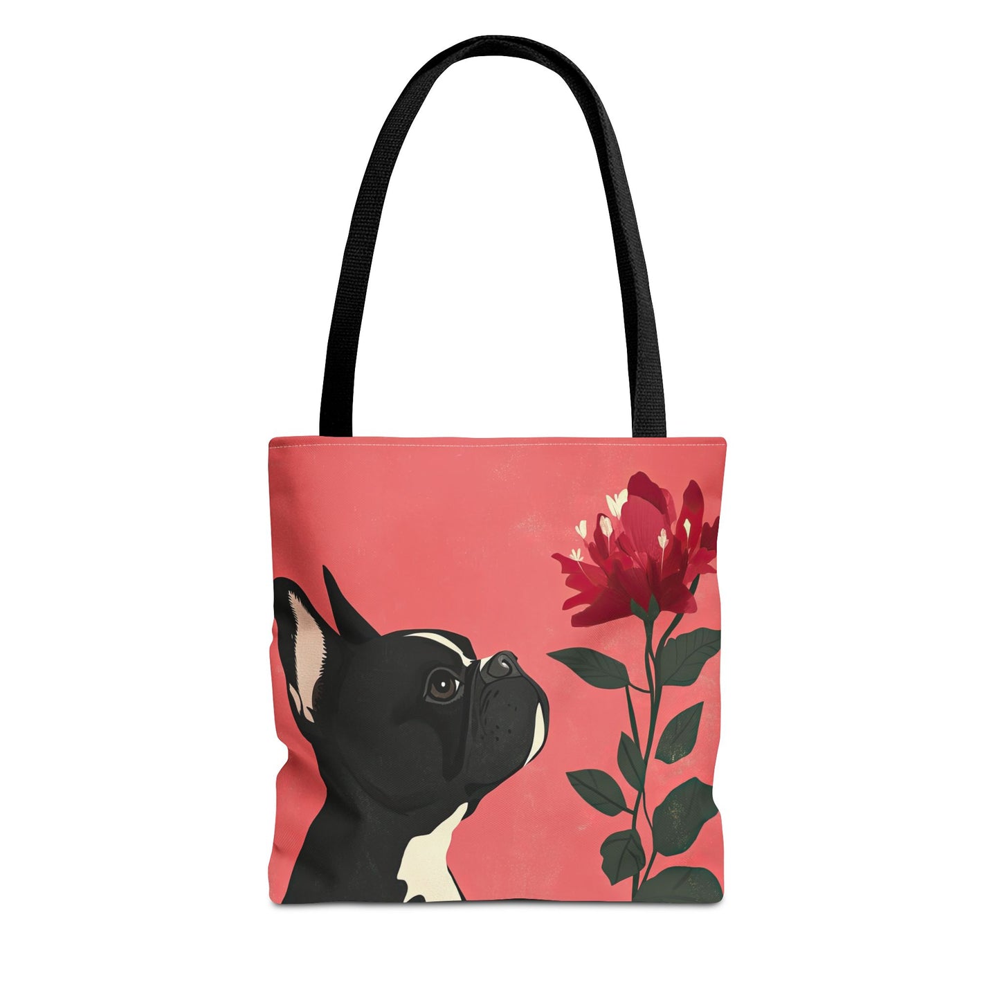 Frenchie Bloom - French Bulldog Tote Bag