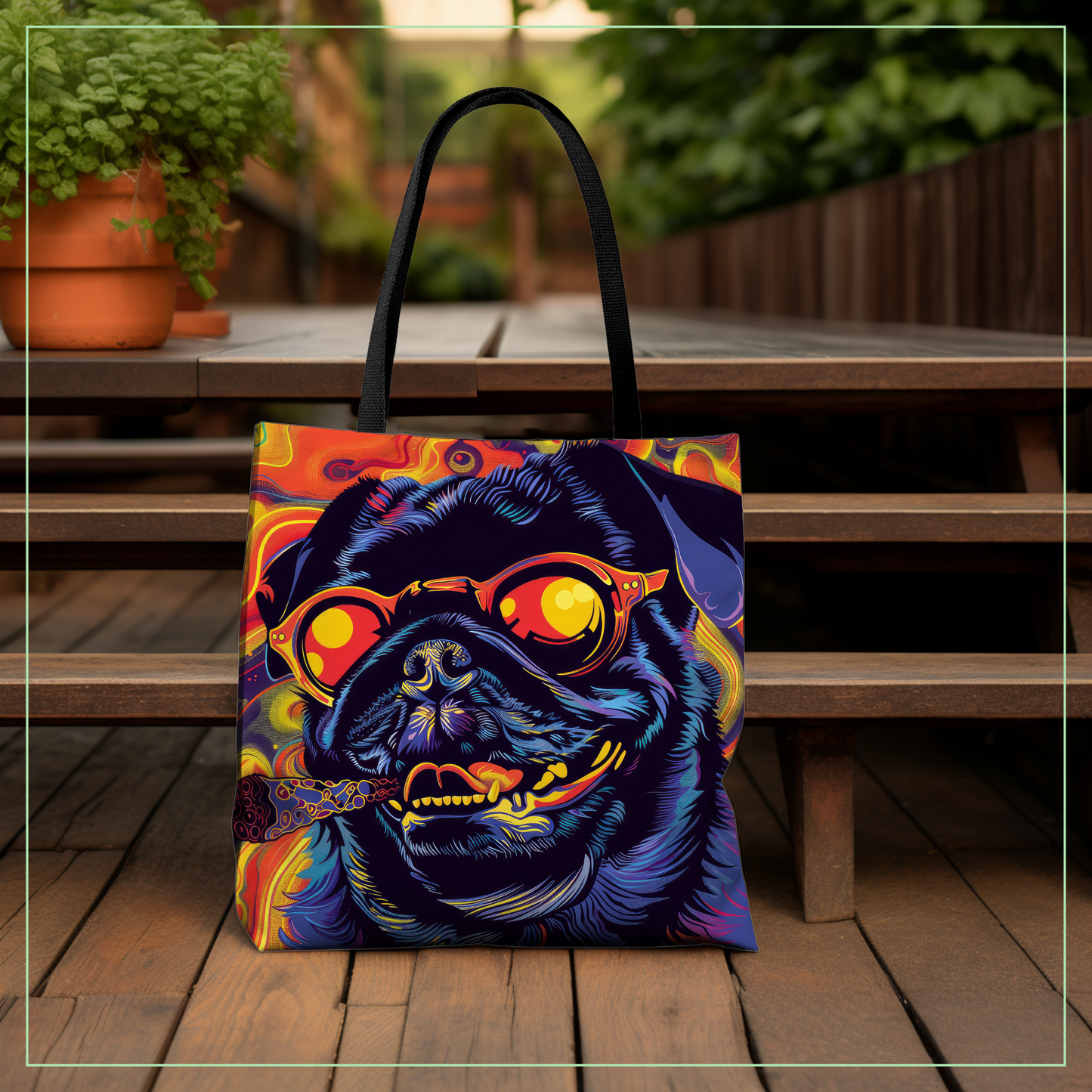 Dope - Pug Tote Bag Collection