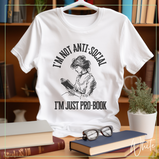 I'm Pro-Book T-shirt